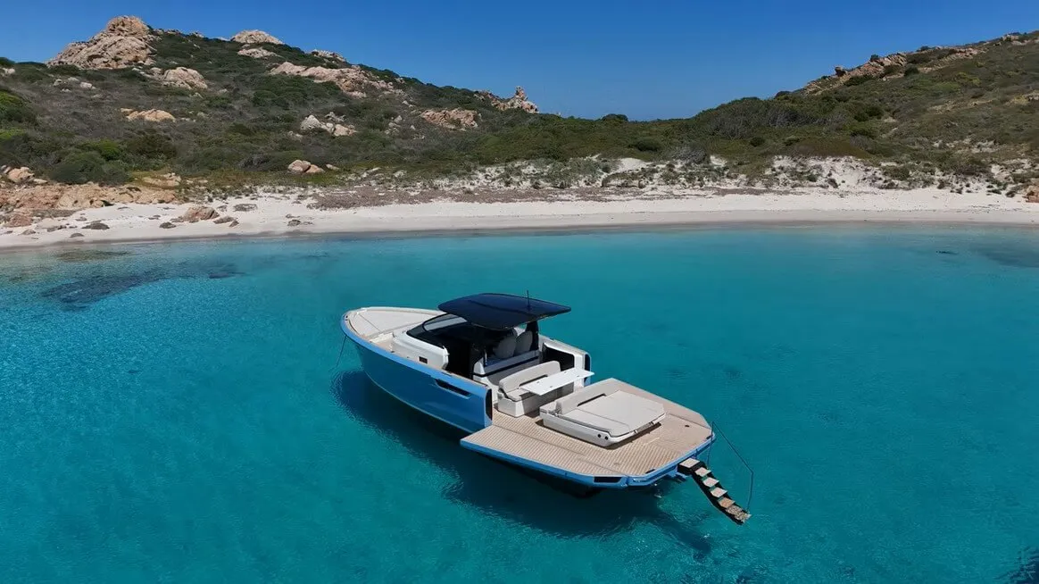 Bellini Group Astor 38, a motor yacht at Kaštela, Croatia
