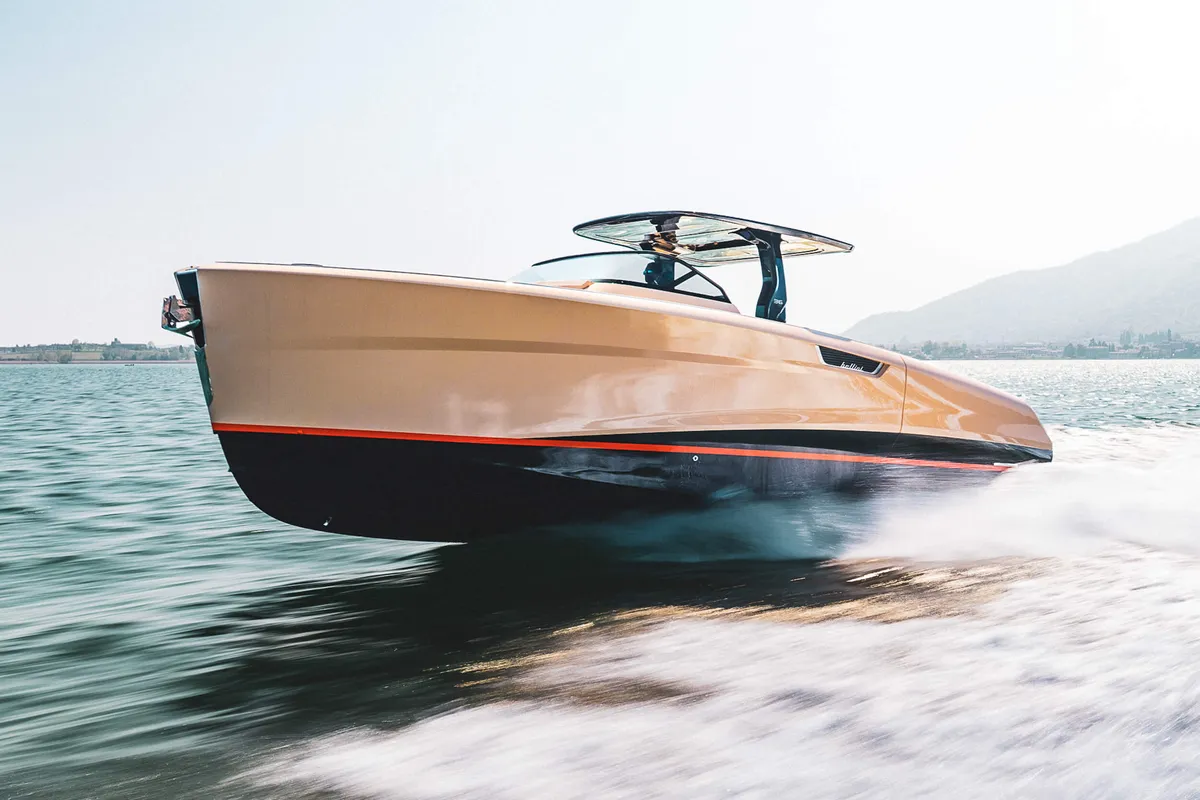Bellini Group Astor 38, a motor yacht at Kaštela, Croatia