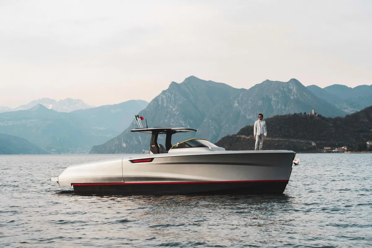 Bellini Group Astor 38, a motor yacht at Kaštela, Croatia