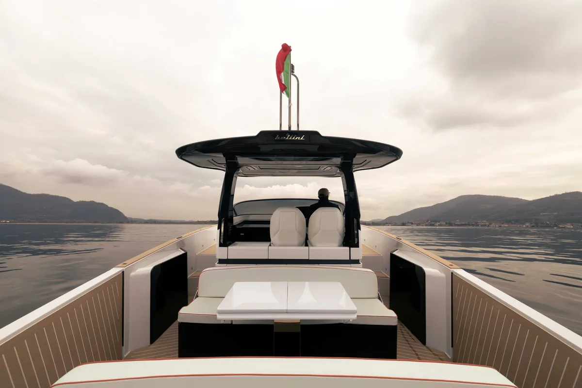 Bellini Group Astor 38, a motor yacht at Kaštela, Croatia
