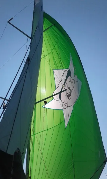 Popeye, a Jeanneau Sun Odyssey 349 sailboat at Pirovac, Croatia