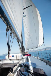 Julia Tercer, a Bavaria 49 sailboat at Barcelona, Spain