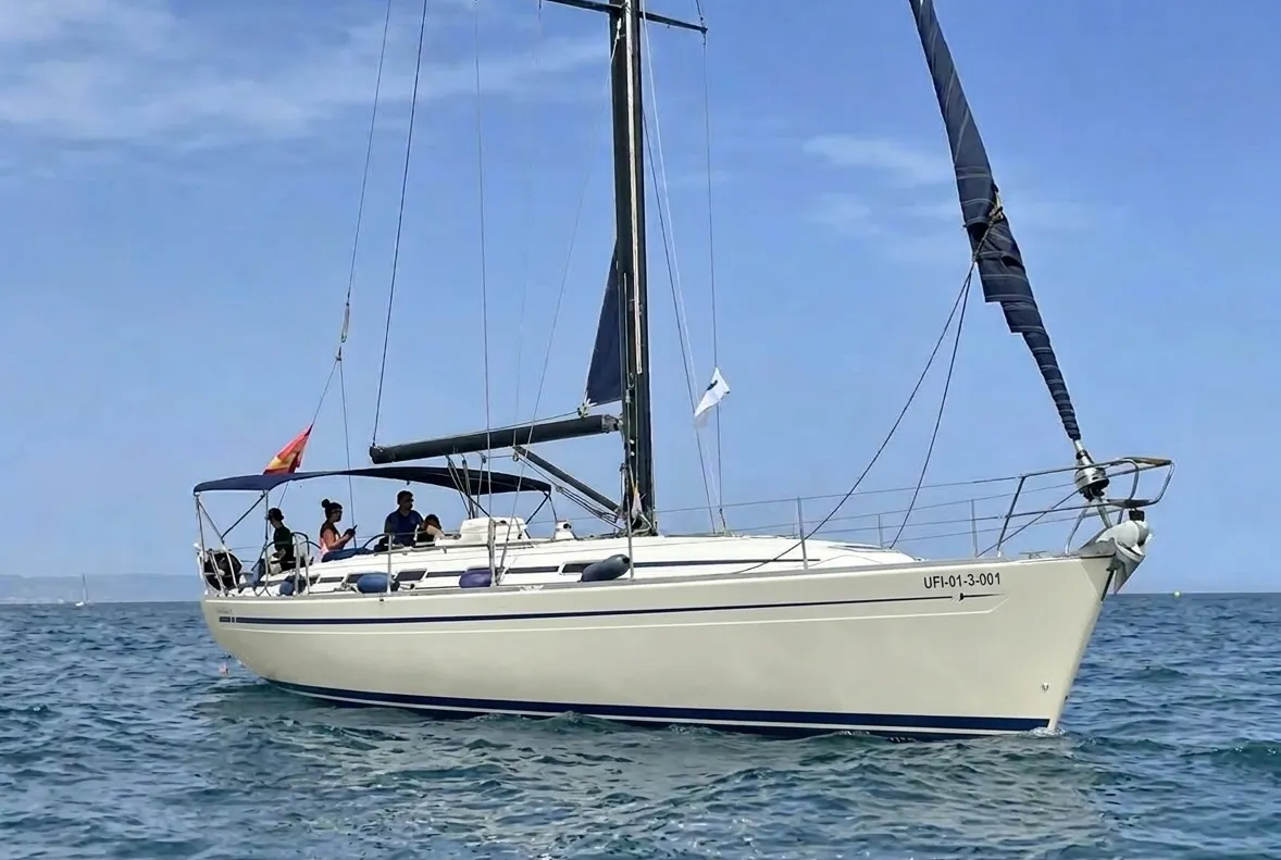 Julia Tercer, a Bavaria 49 sailboat at Barcelona, Spain