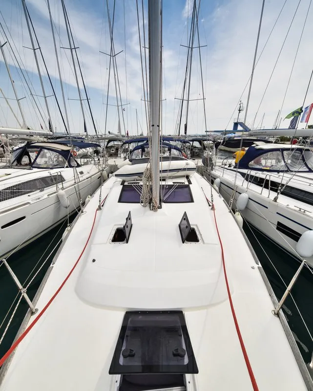 Stella, a Dufour 410 GL sailboat at Općina Sukošan, Croatia