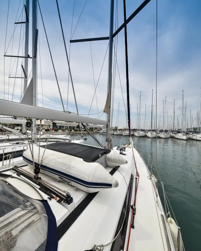 Stella, a Dufour 410 GL sailboat at Općina Sukošan, Croatia