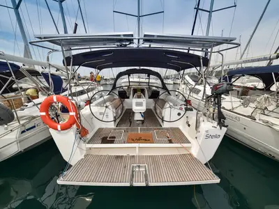 Stella, a Dufour 410 GL sailboat at Općina Sukošan, Croatia
