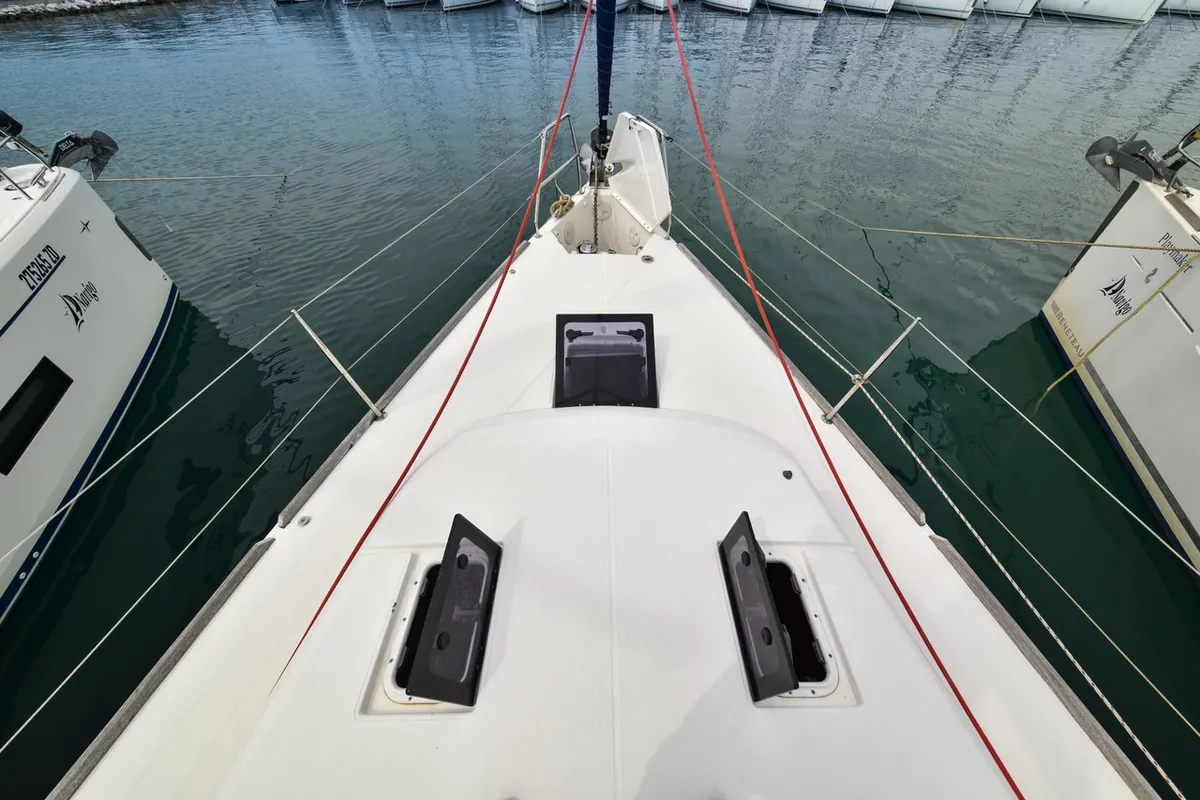 Stella, a Dufour 410 GL sailboat at Općina Sukošan, Croatia