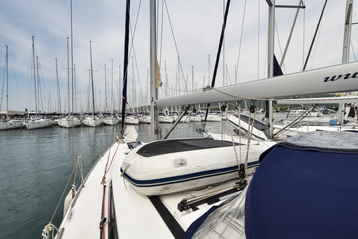 Stella, a Dufour 410 GL sailboat at Općina Sukošan, Croatia