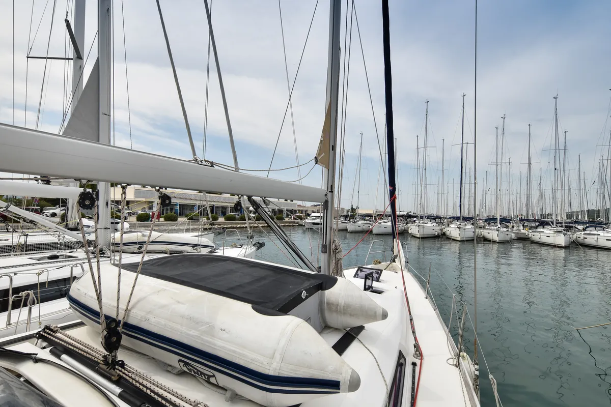 Stella, a Dufour 410 GL sailboat at Općina Sukošan, Croatia