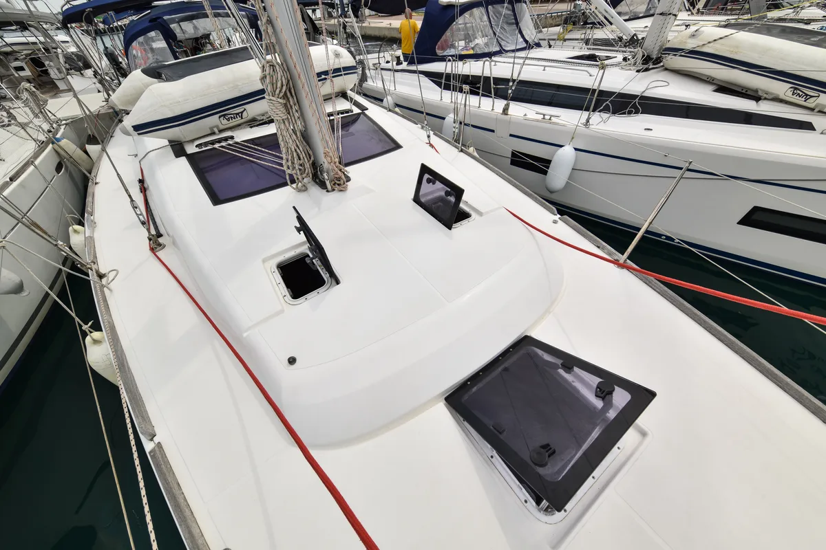 Stella, a Dufour 410 GL sailboat at Općina Sukošan, Croatia