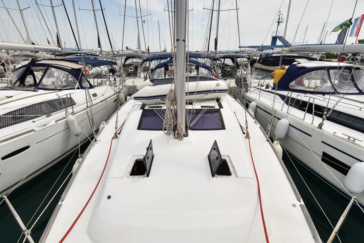 Stella, a Dufour 410 GL sailboat at Općina Sukošan, Croatia