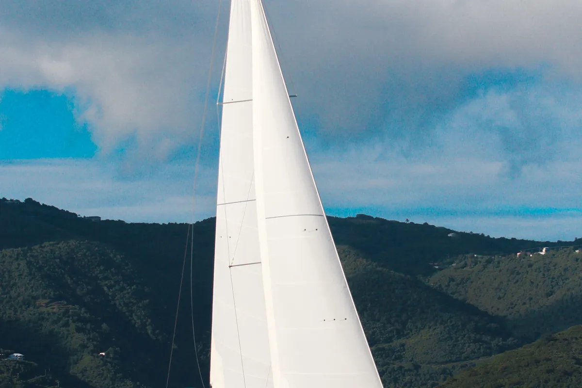 Easy Skanking, a Jeanneau Sun Odyssey 410 sailboat at Road Town, British Virgin Islands