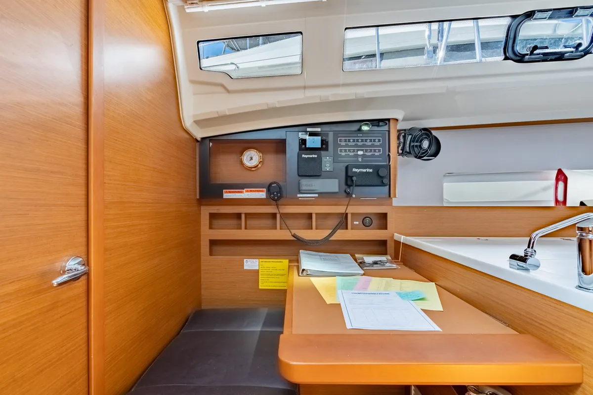 Easy Skanking, a Jeanneau Sun Odyssey 410 sailboat at Road Town, British Virgin Islands