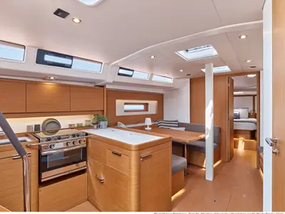 Integral, a Beneteau First 44 sailboat at Trogir, Croatia