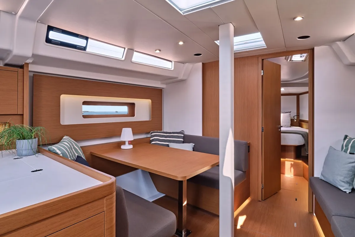Integral, a Beneteau First 44 sailboat at Trogir, Croatia