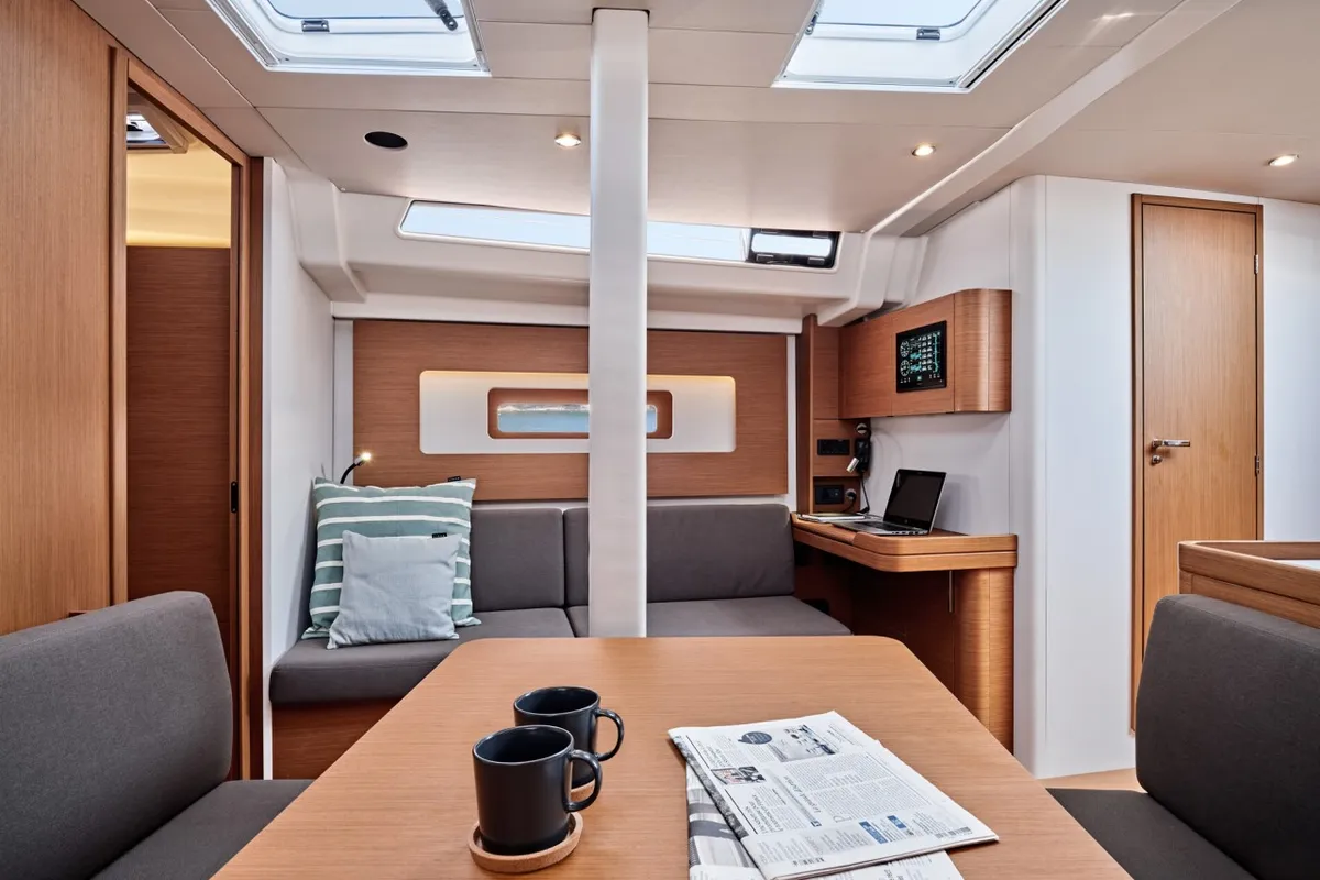 Integral, a Beneteau First 44 sailboat at Trogir, Croatia