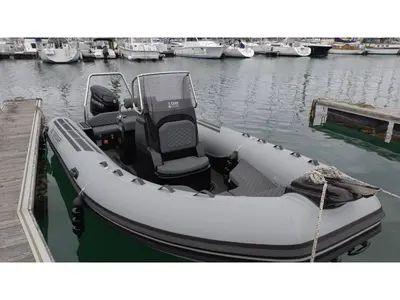 Chouchou, a 3D Tender Patrol 655 motorboat at Saint-Cast-le-Guildo, France