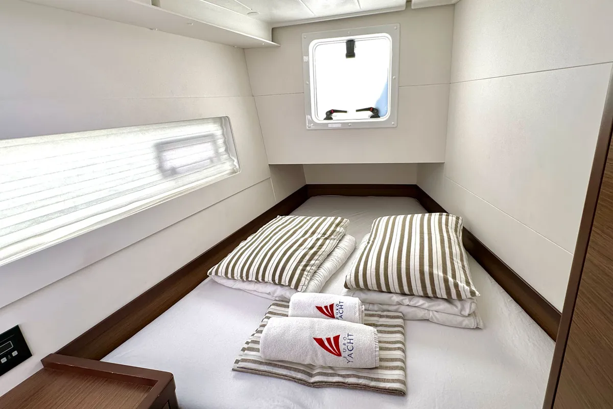Cabin on Sail Away, a Lagoon 40 catamaran at Grad Biograd na Moru, Croatia