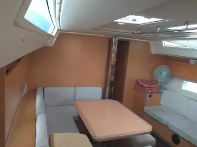 Salon of Northern Star, a Bavaria C45 sailboat at Baan Salak Phet, Thailand