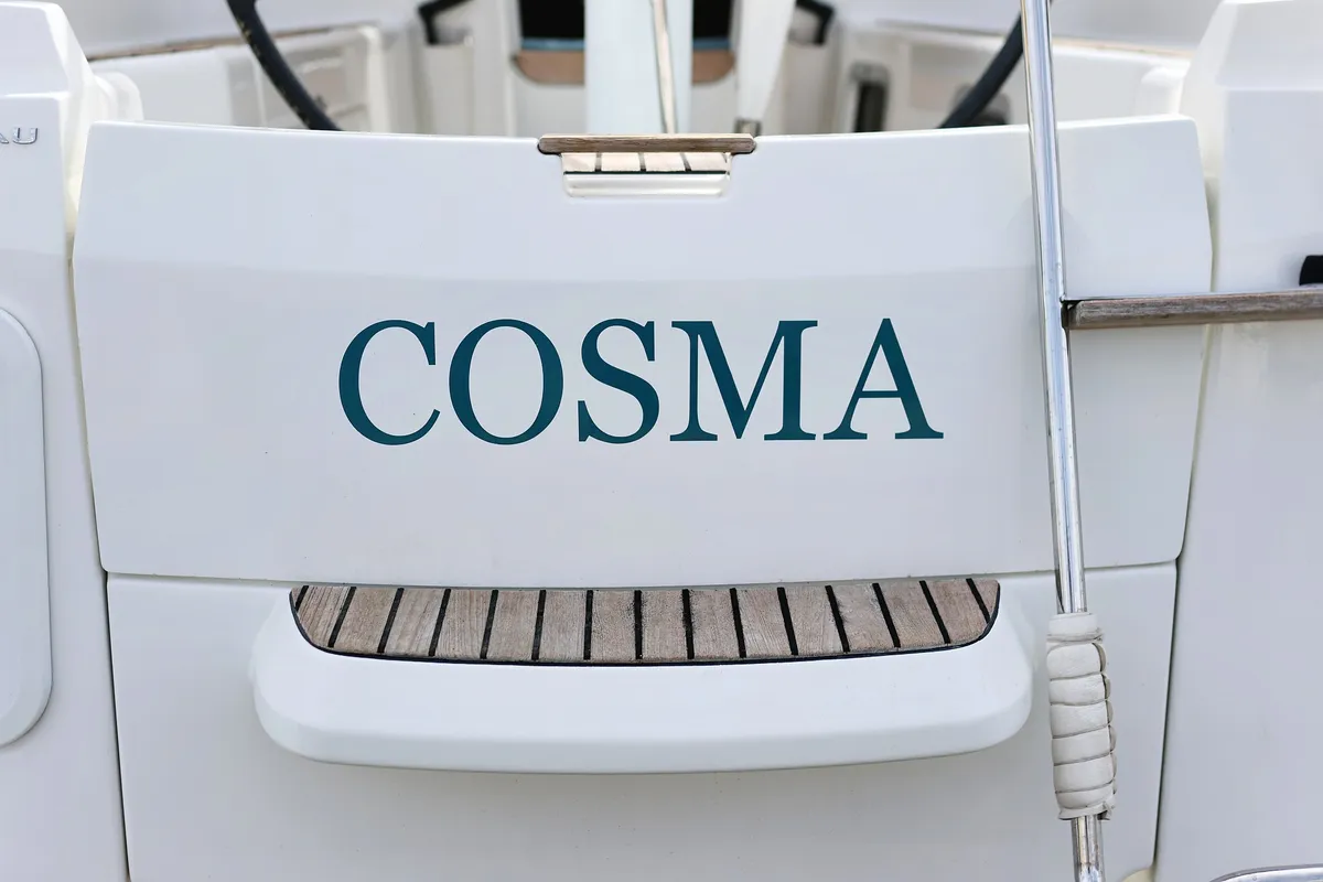Cosma, a Jeanneau Sun Odyssey 33i sailboat at Grad Biograd na Moru, Croatia