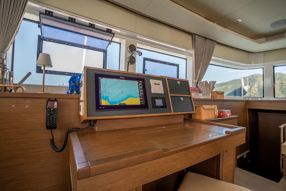 Salon of Fico - Premium line , a Lagoon 52F catamaran at Tonnarella, Italy