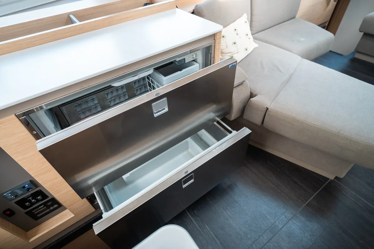 Tranquillity II, a Fountaine Pajot Aura 51 catamaran at Grand Anse, Grenada