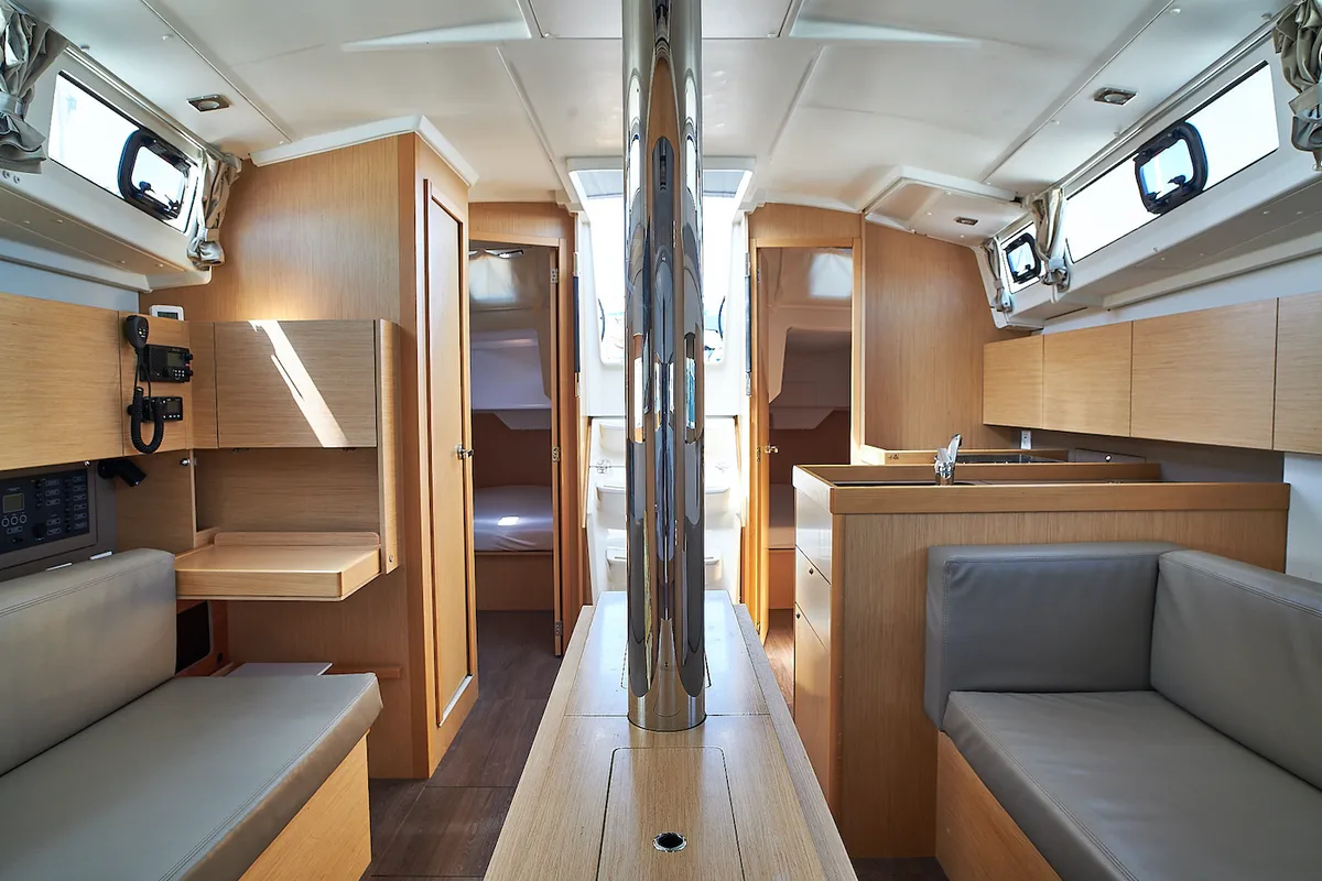 Mici, a Beneteau Oceanis 38.1 sailboat at Grad Biograd na Moru, Croatia