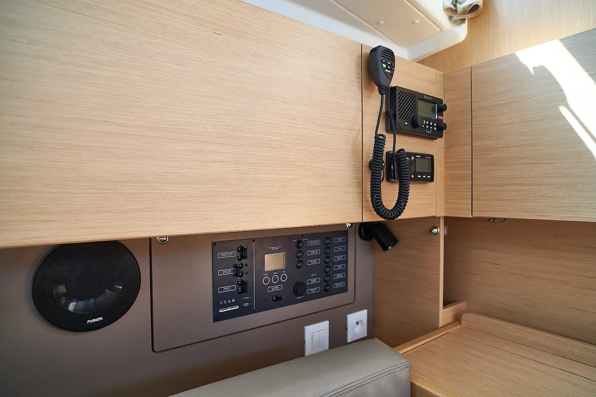 Mici, a Beneteau Oceanis 38.1 sailboat at Grad Biograd na Moru, Croatia