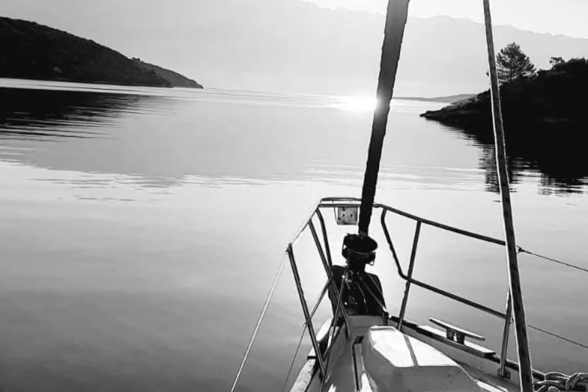 M&M, a Beneteau Oceanis 411 Celebration sailboat at Grad Omiš, Croatia