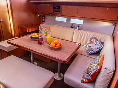 Mania Planet, a Dufour 460 GL sailboat at Tonnarella, Italy