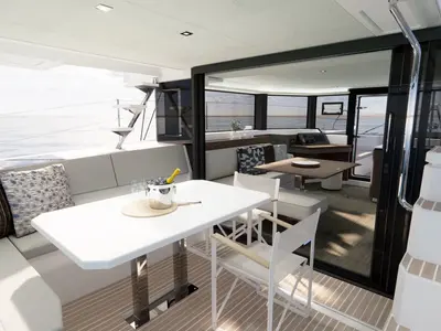 Moorings 4300 - 3 Exclusive Plus, a Leopard 43 catamaran at Placencia, Belize