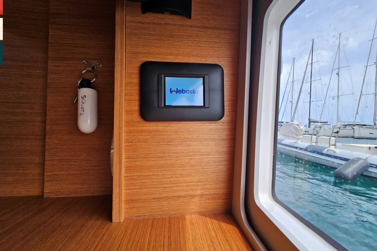 Toccata, a Dufour 470 sailboat at Rogoznica, Croatia
