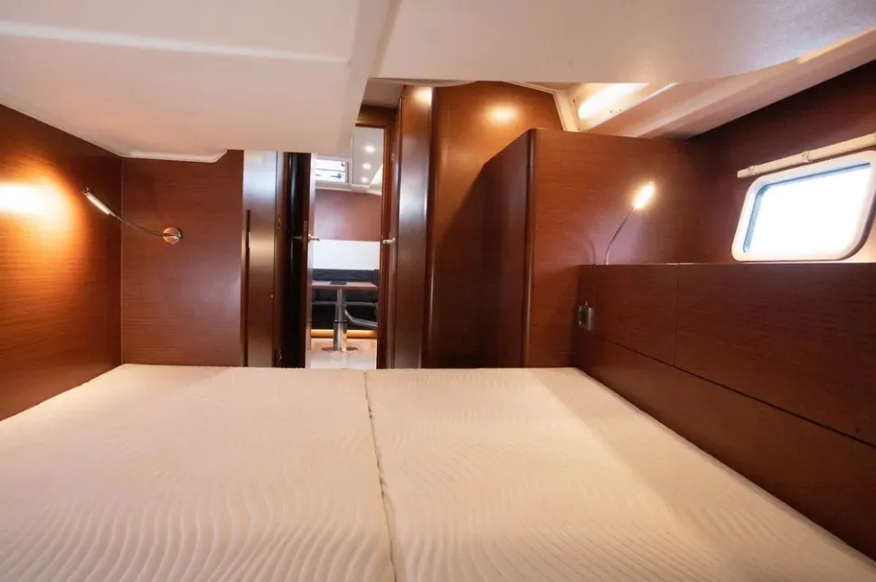 Cabin on Medusa II, a Hanse 508 sailboat at Municipal Unit of Lefkada, Greece
