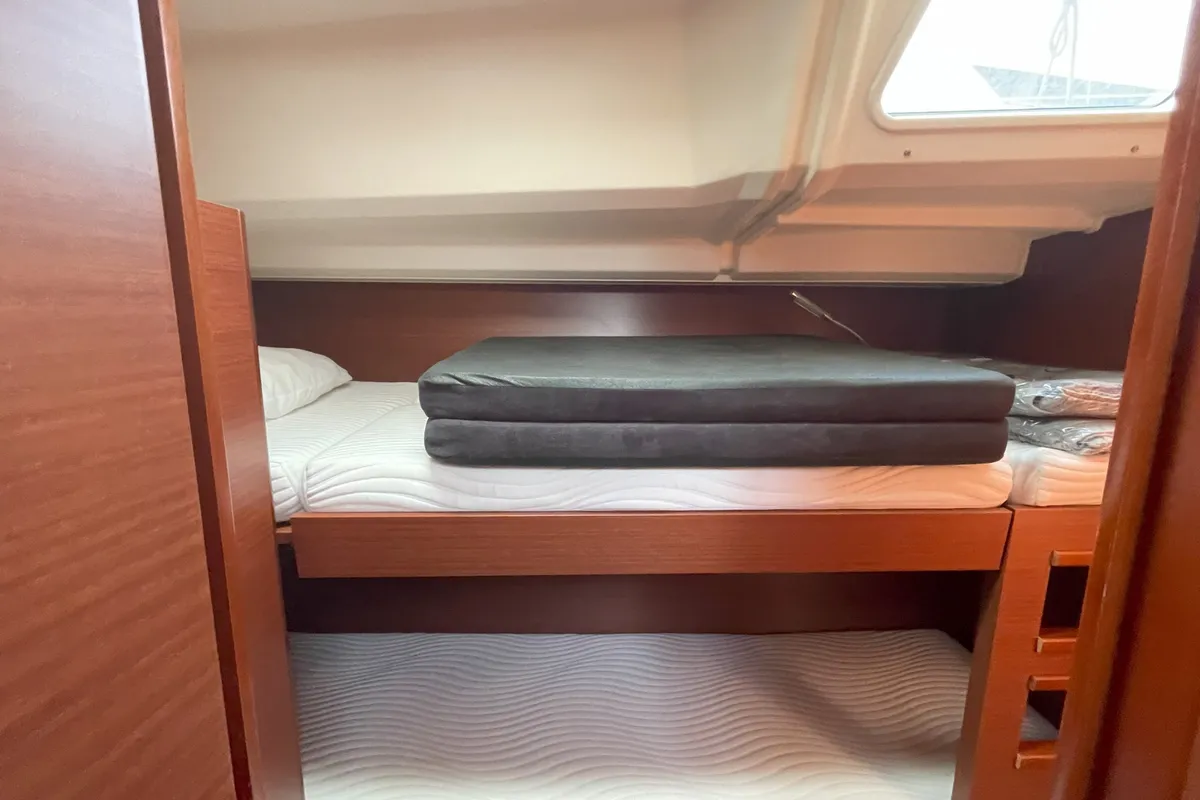 Cabin on Medusa II, a Hanse 508 sailboat at Municipal Unit of Lefkada, Greece
