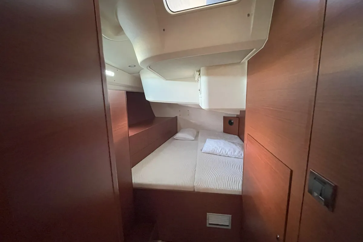 Cabin on Medusa II, a Hanse 508 sailboat at Municipal Unit of Lefkada, Greece