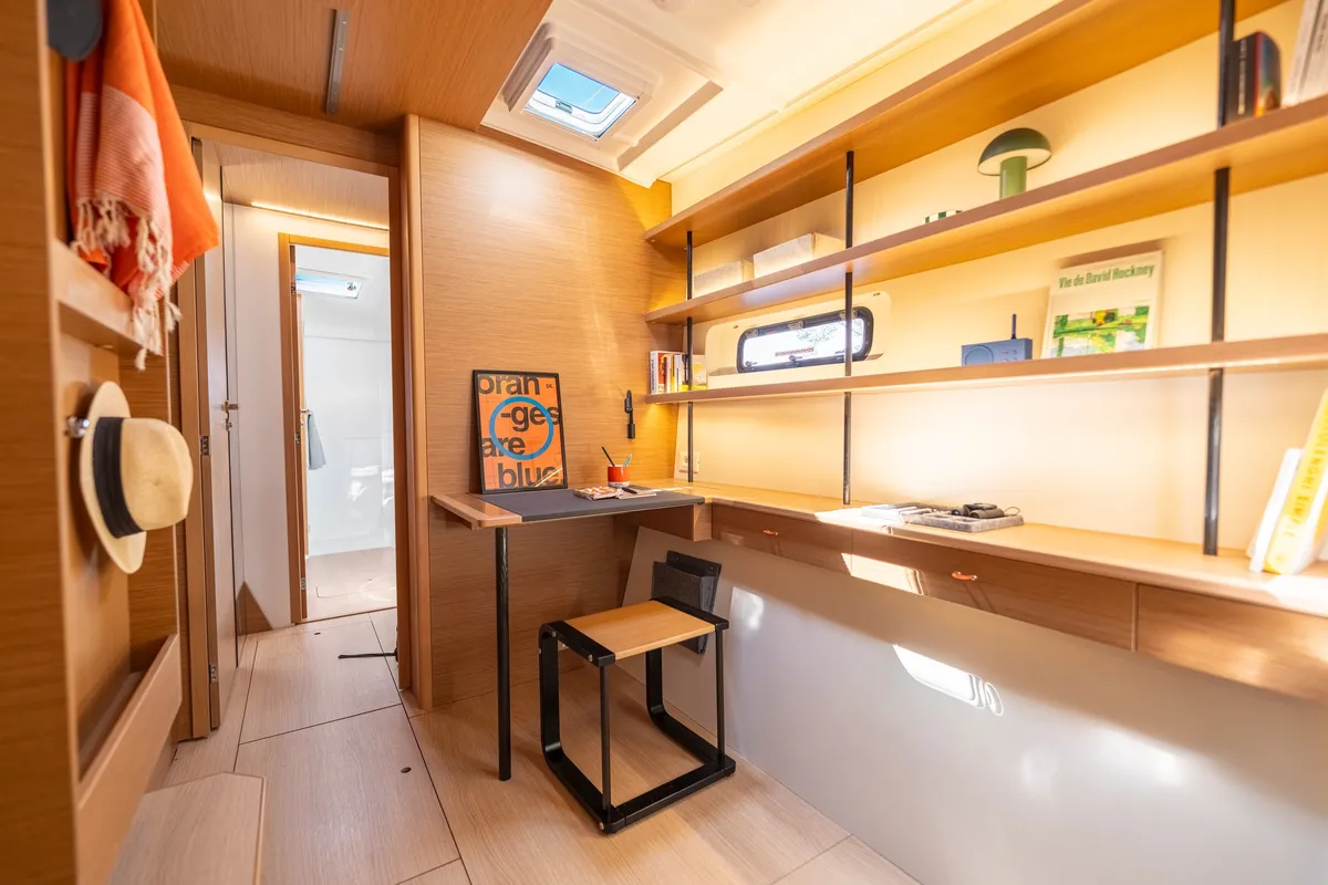 Cabin on AQUILA, a Excess 13 catamaran at Municipal Unit of Lefkada, Greece