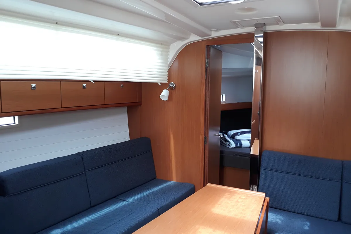 Salon of Mišac, a Bavaria Cruiser 37 sailboat at Općina Sukošan, Croatia