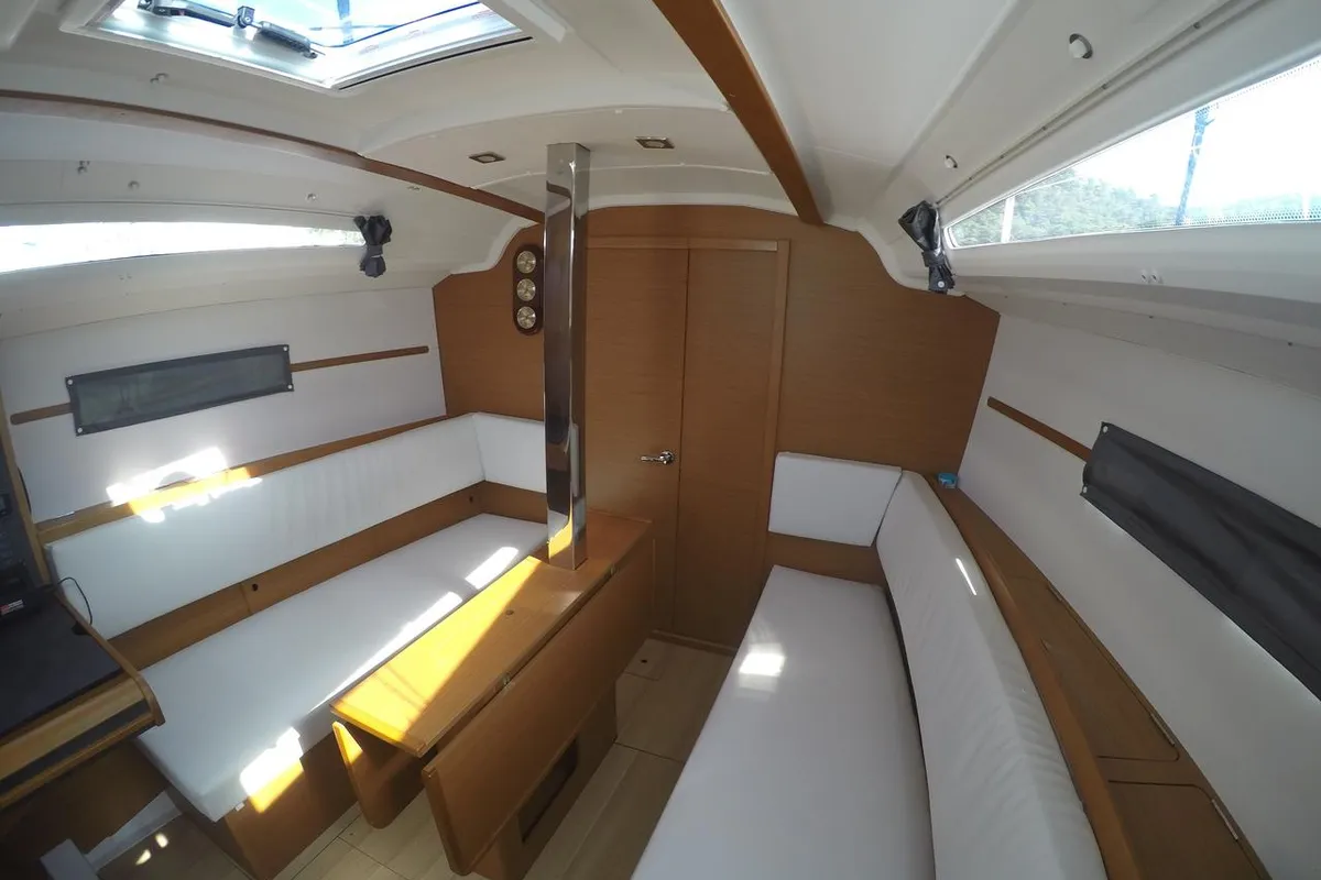 Sarita, a Jeanneau Sun Odyssey 349 sailboat at Fethiye, Turkey