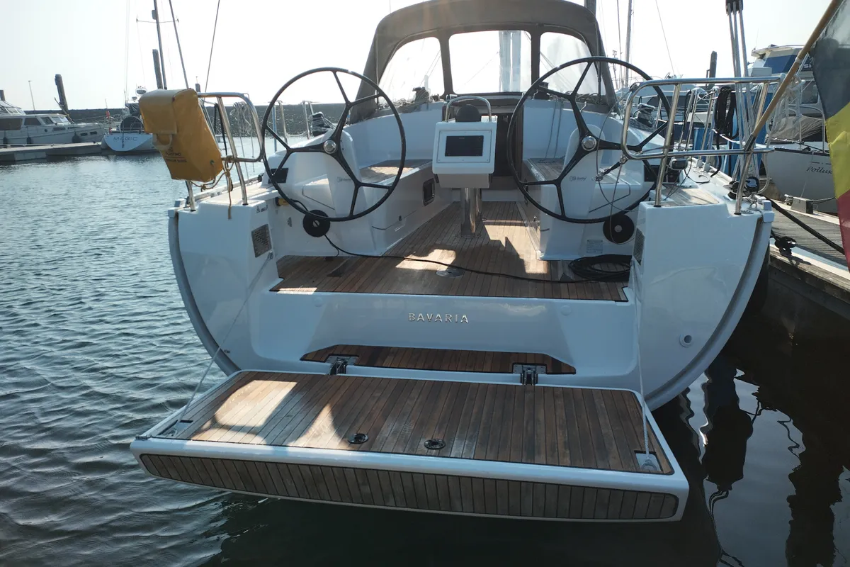 Hugo, a Bavaria 37 Cruiser sailboat at Yerseke, Netherlands