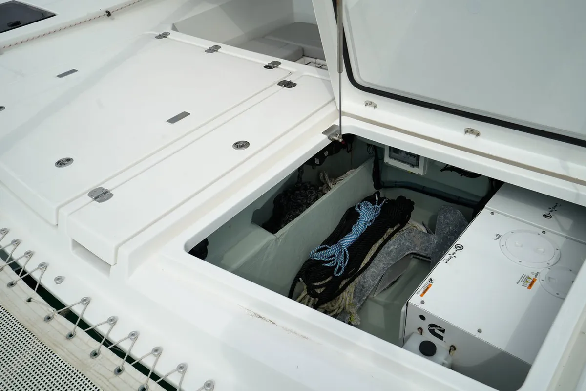 Manaphy, a Leopard 45 catamaran at Seget Donji, Croatia