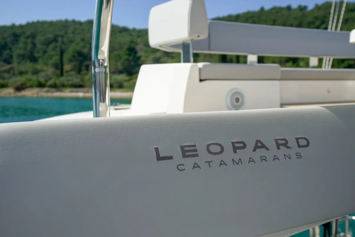 Manaphy, a Leopard 45 catamaran at Seget Donji, Croatia