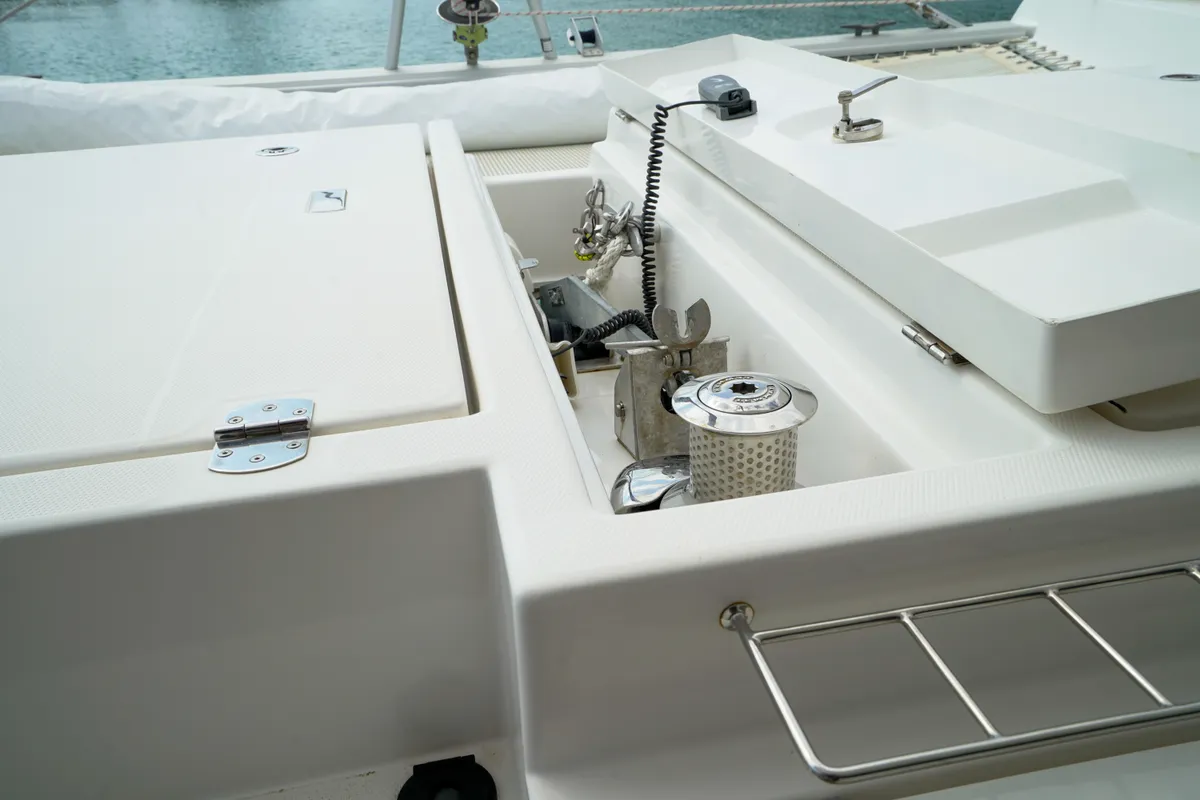 Manaphy, a Leopard 45 catamaran at Seget Donji, Croatia