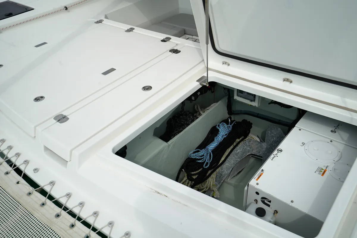 Manaphy, a Leopard 45 catamaran at Seget Donji, Croatia