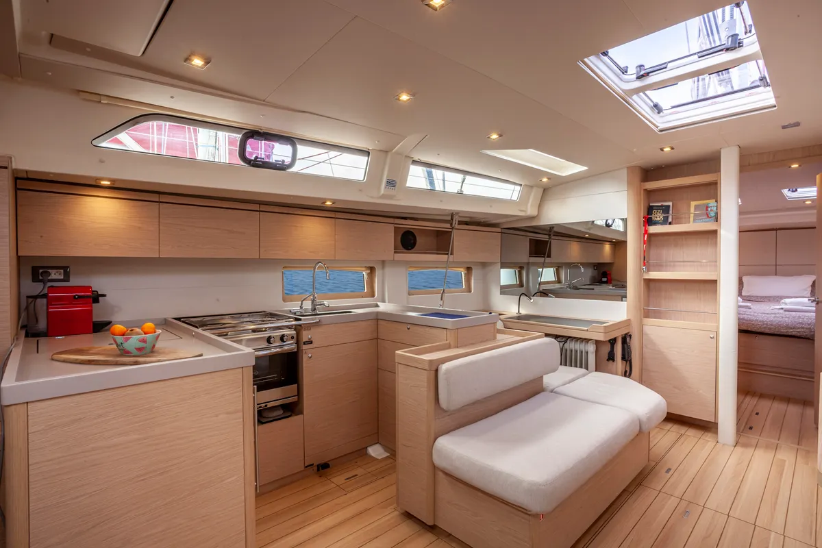 Psari, a Beneteau Oceanis 51.1 sailboat at Athens, Greece