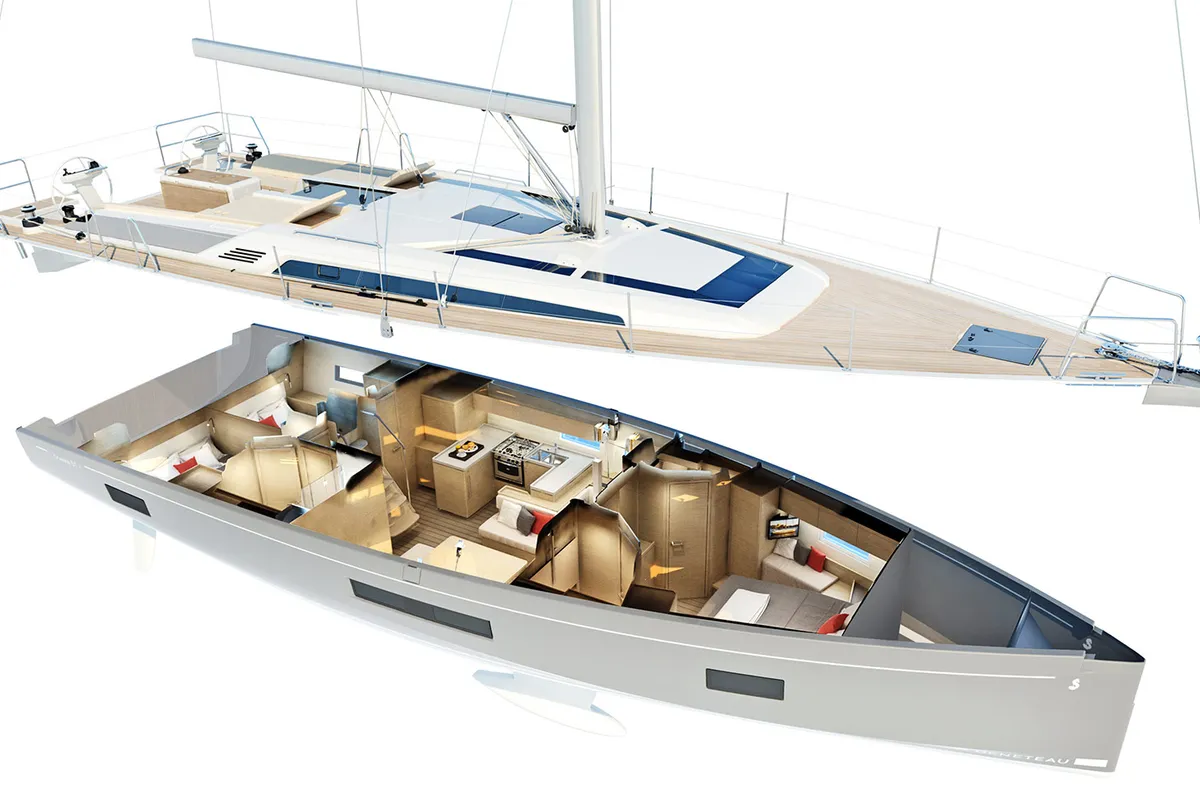 Psari, a Beneteau Oceanis 51.1 sailboat at Athens, Greece