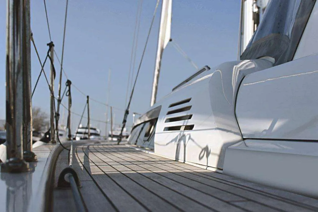 Psari, a Beneteau Oceanis 51.1 sailboat at Athens, Greece