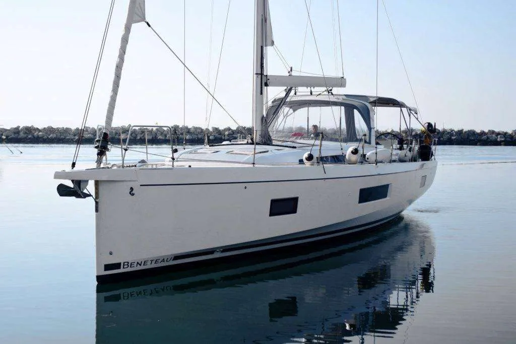 Psari, a Beneteau Oceanis 51.1 sailboat at Athens, Greece