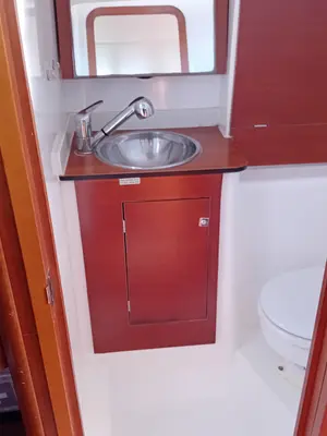Navita, a Dufour 350 Grand Large sailboat at Grad Biograd na Moru, Croatia