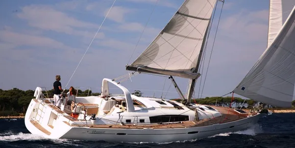 Exterior view of Mississippi, a Beneteau Oceanis 50 Family sailboat at Rogač, Croatia