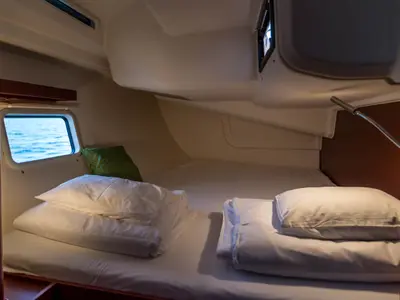 Cabin on Elba, a Hanse 418 sailboat at Medulin, Croatia